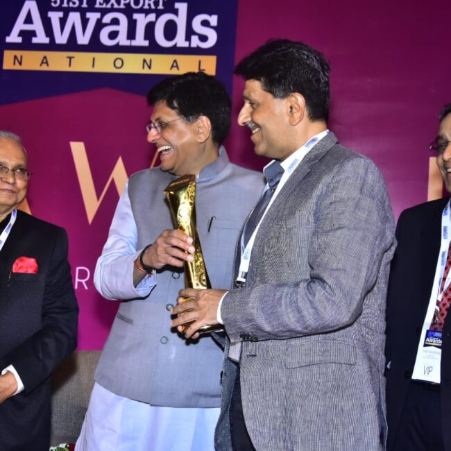 EEPC India 2018-2019 Gold Trophy