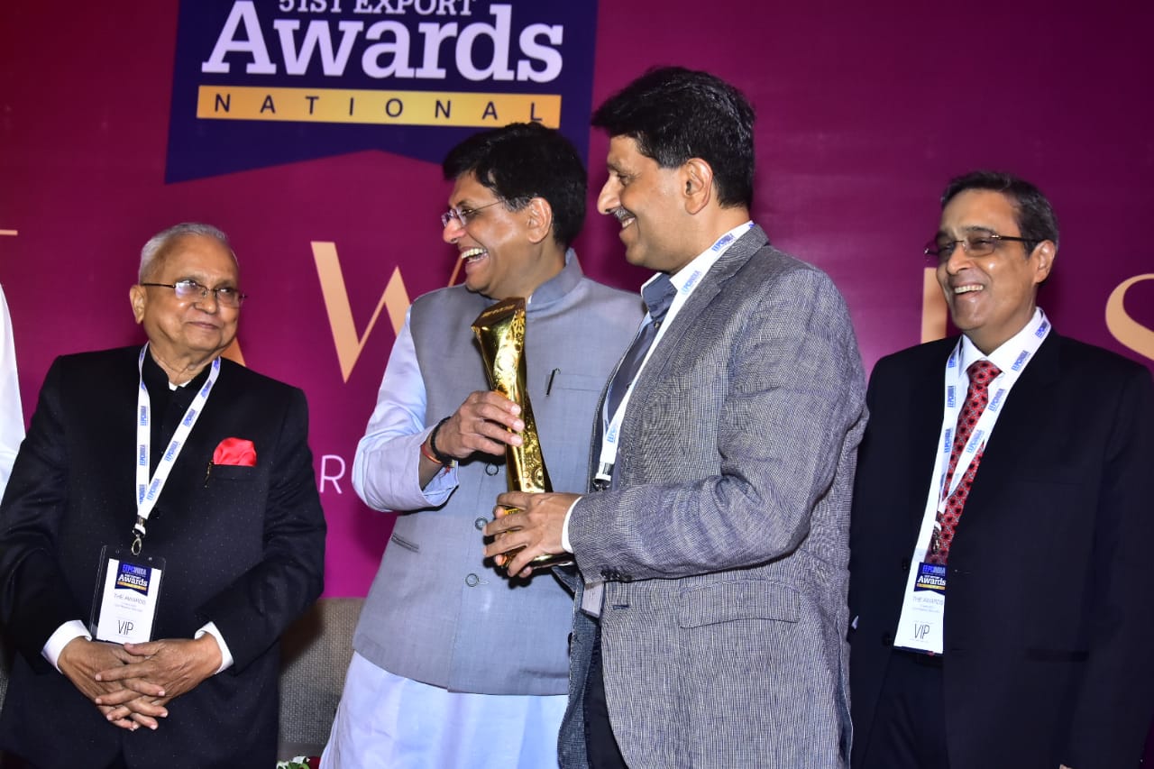 EEPC India 2018-2019 Gold Trophy